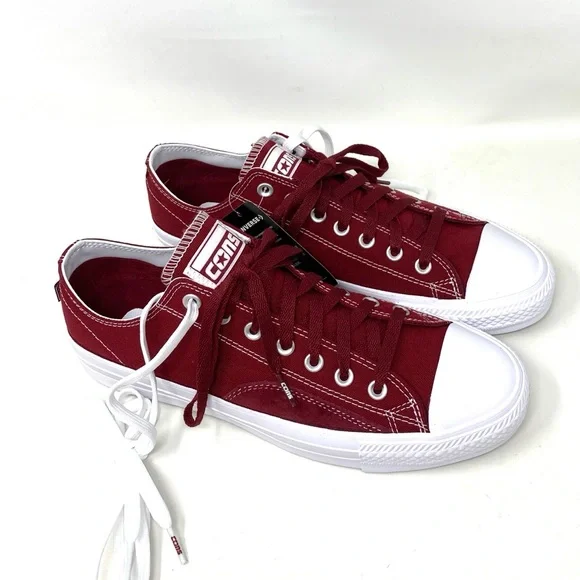 Converse Shoes Men’s Ctas Pro OP Low Top Team Red Size Sneakers Canvas 167607C - Picture 3 of 9